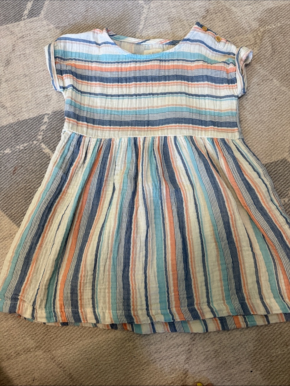 Toddler linen dress